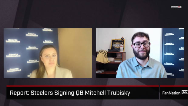 031422-Steelers Signing QB Mitchell Trubisky